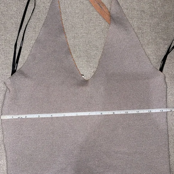 FOREVER 21 Halter Top Flame Mini Dress SZ M New With Tags Gray Orange Flames - Picture 8 of 8